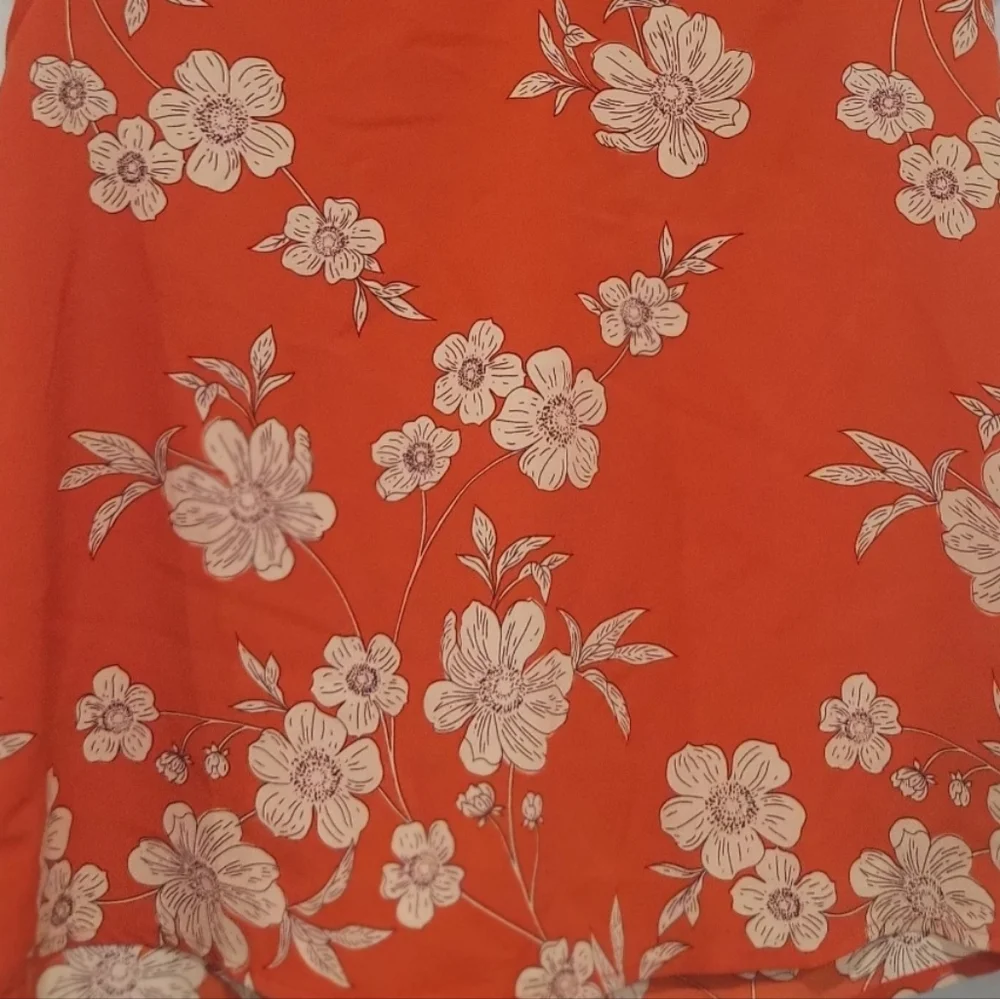 Sanctuary Orange Flutter Sleeve Blouse - Picture 5 of 7